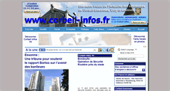 Desktop Screenshot of corbeil-infos.fr
